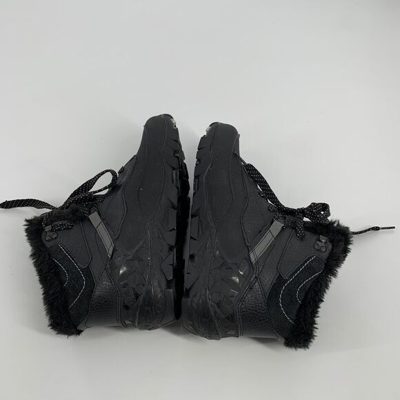 Merrell Aurora 6 Ice+ Waterproof Snow Boots Arctic Grip Size 8 Womens Black - Picture 4 of 9
